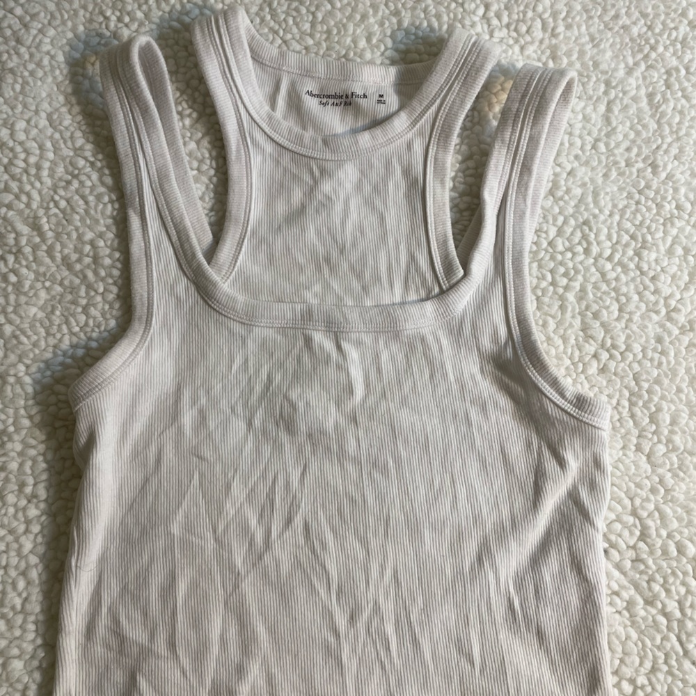 White crop tank